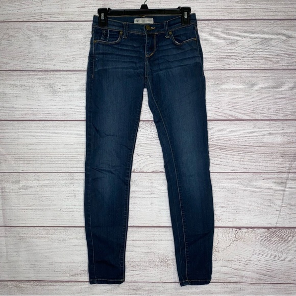Free People Denim - Free People blue skinny jeans